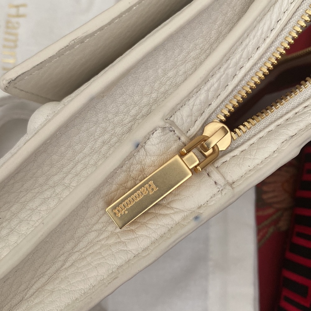 Making moves in a marshmallow white, bright Hammitt 310 west chic crossbody! - Picture 10 of 12